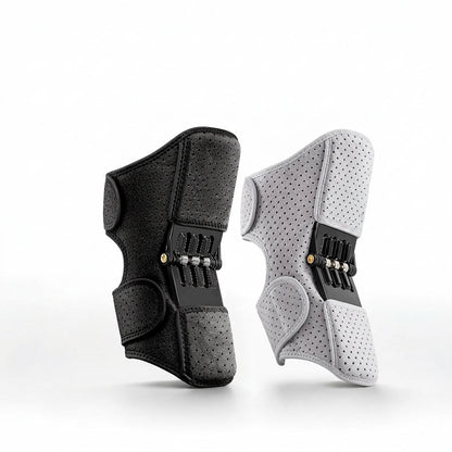 KneeMax Pro – Rodillera de Compresión Médica con Estabilizadores de Resorte y Soporte Articular 360°
