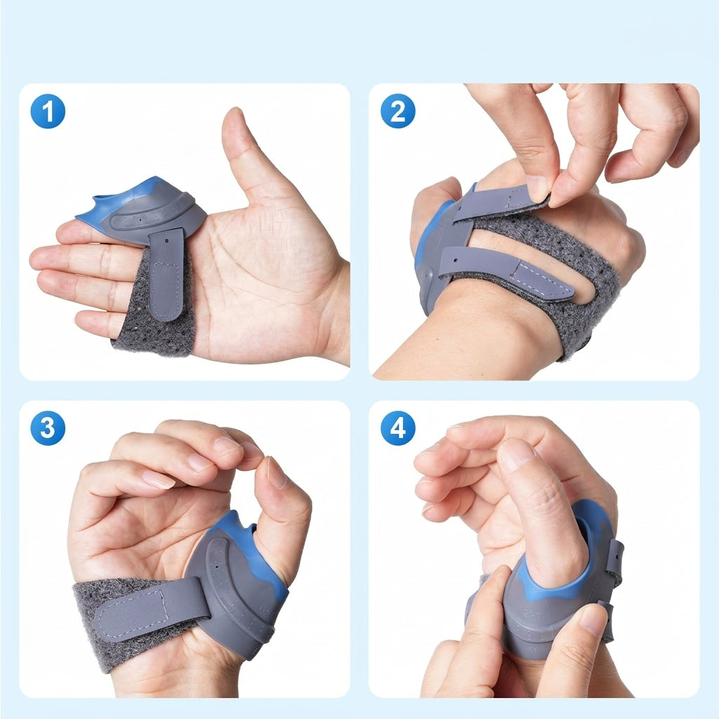 ThumbFix Pro – Órtesis de Estabilización para Articulación CMC con Memoria de Forma Adaptativa