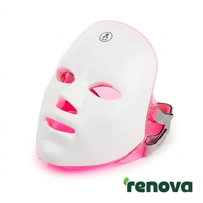 Máscara de Fototerapia LED Profesional – Tratamiento Lumínico Rejuvenecedor de 7 Colores