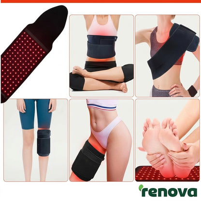 Cinturón de Fototerapia Infrarroja Pro – Alivio del Dolor Muscular y Recuperación Tisular
