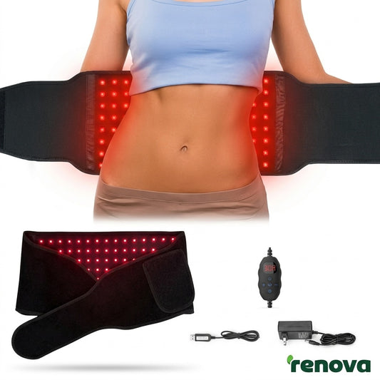 Cinturón de Fototerapia Infrarroja Pro – Alivio del Dolor Muscular y Recuperación Tisular