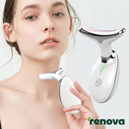 Dispositivo de Tonificación Facial EMS – Microcorrientes para Lifting y Contorno Facial