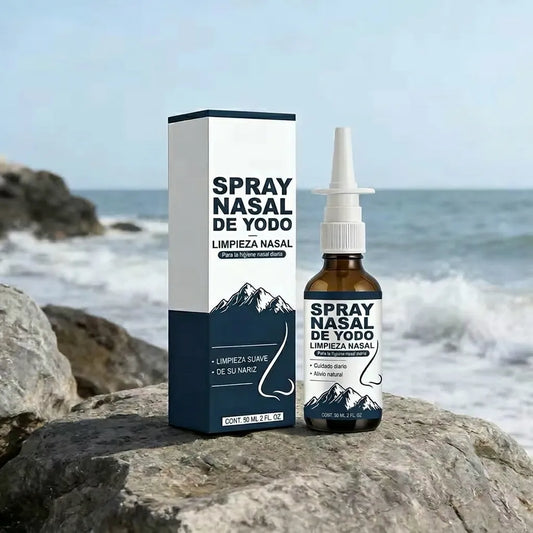 NasoPure™ | Spray Suave para Hidratación y Cuidado Nasal Diario
