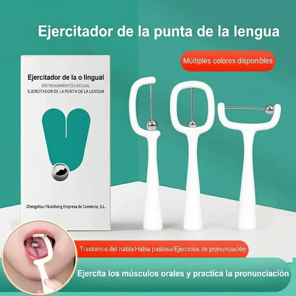 TalkFlex™ | Entrenador Oral y Fortalecedor Lingual para Niños