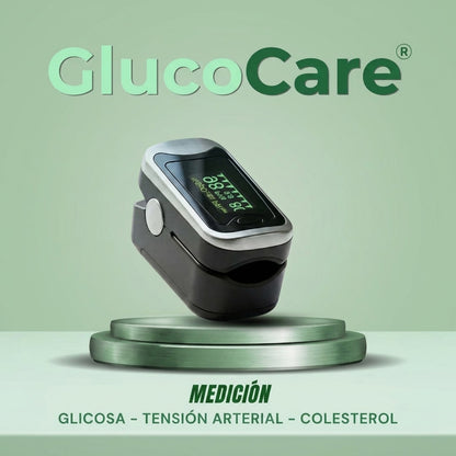 GlucoCare - Medición y gestión 3 en 1 de Glucosa, Colesterol y Presión Arterial